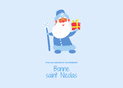 Saint Nicolas apporte joie et cadeaux festifs